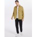 Mens Gingham Check Button Up 100% Cotton Long Sleeve Shirts