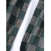 Mens Gingham Check Button Up 100% Cotton Long Sleeve Shirts