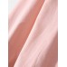 Mens Solid V-Neck High Low Loose Long Sleeve T-Shirts With Pocket