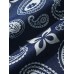 Mens Paisley Print Ethnic Style Drawstring Waist Jogger Pants