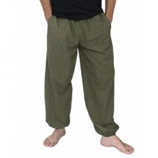 INCERUN Men's 100% Cotton Breathable Baggy Pants Casual Sports Harem Yoga Trousers Large Size S-5XL