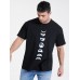 Plus Size Mens Moon Print 100% Cotton Casual Short Sleeve T-Shirts