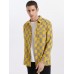 Mens Gingham Check Button Up 100% Cotton Long Sleeve Shirts